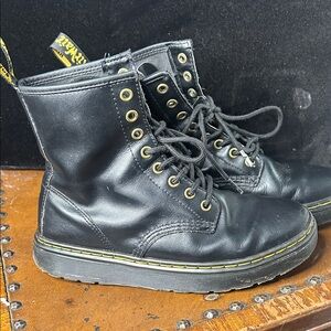 Dr. Martens Black Combat Boots